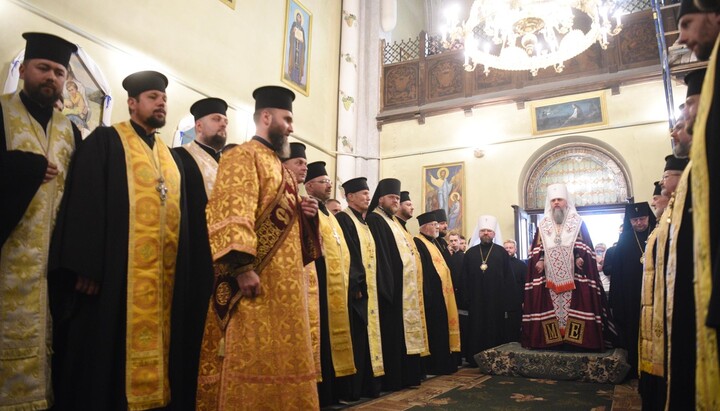 Литія ПЦУ за Парубія. Фото: сайт ПЦУ