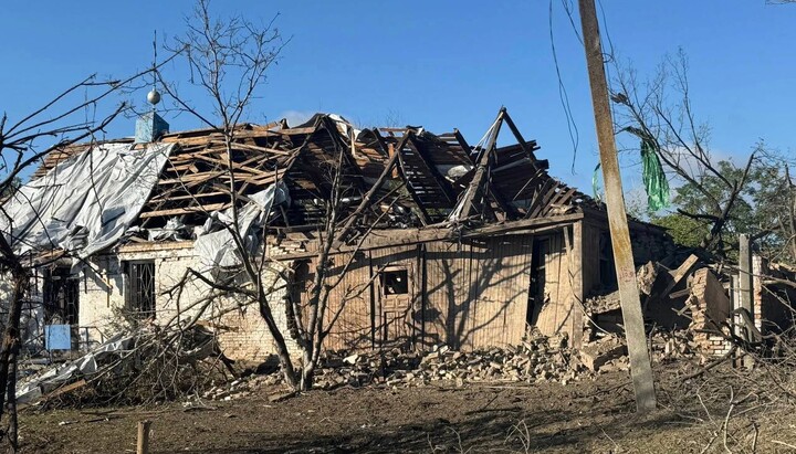 Храм УПЦ в Малокатериновке. Фото: NewsCity Запоріжжя