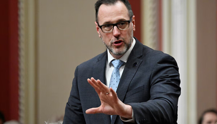 Quebec Minister for Secularism Jean-François Roberge. Photo: Jacques Boissinot / The Canadian Pre