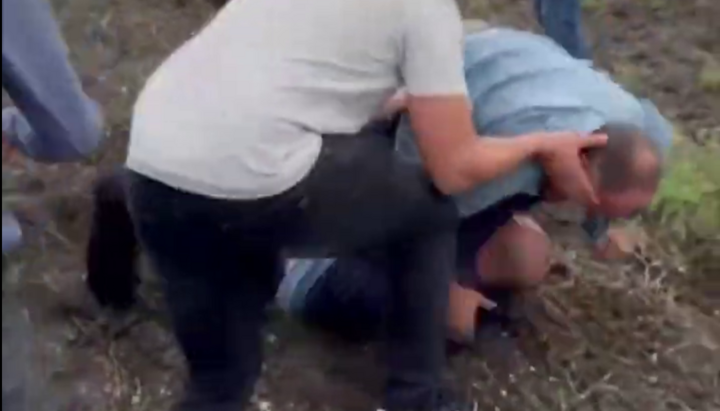 Нападение на воина ВСУ в селе Миньковцы. Фото: Дозор