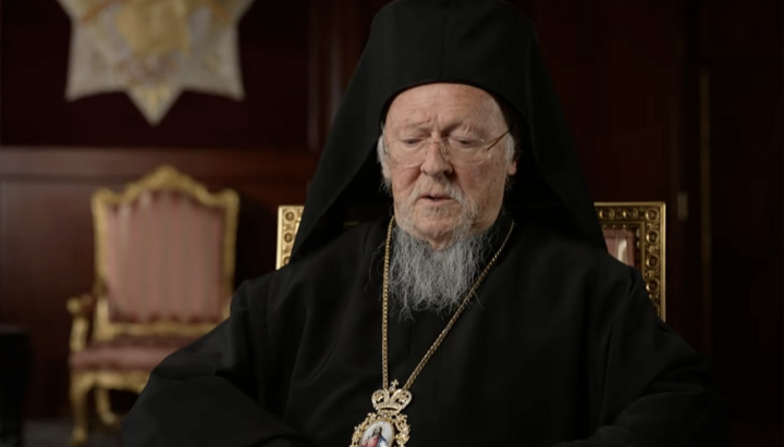 Патриарх Варфоломей. Фото: Les Chemins de la Foi – France Télévisions