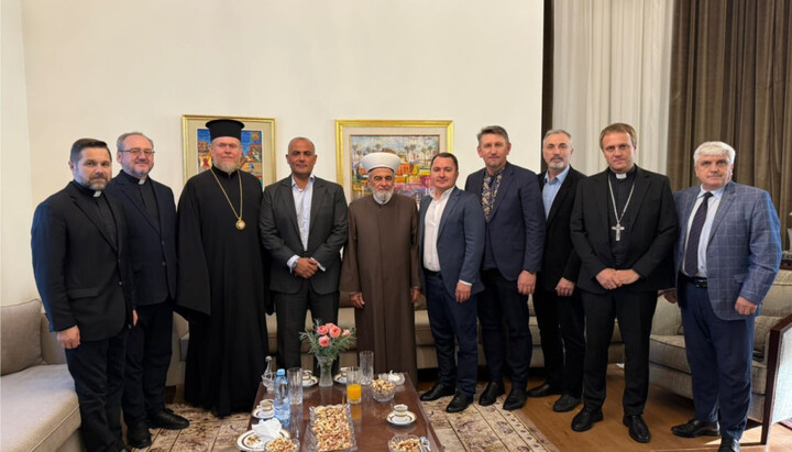 Встреча представителей ВСЦиРО с послом Египта в Киеве. Фото: vrciro.org