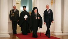 Pat. Bartholomew: We are discussing restoration of ties with Latvian Church