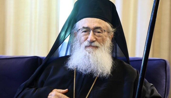 Архиепископ Дамиан. Фото: ekathimerini