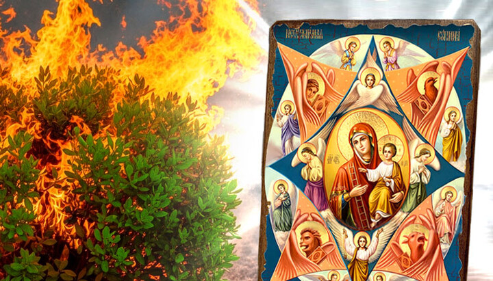 Богословский смысл иконы «Неопалимая Купина»