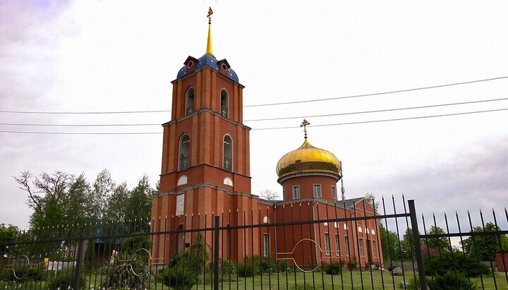 Георгиевский храм УПЦ в Приютовке. Фото: «Суспільне» Кропивницкий