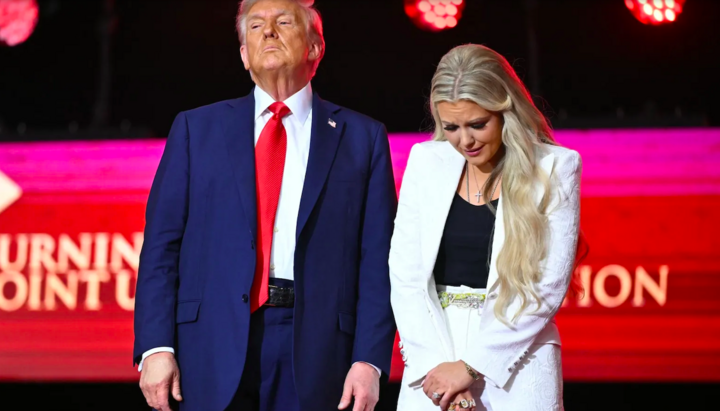 Donald Trump și Erica Kirk în Glendale, Arizona, 21 septembrie 2025. Fotografie: Getty Images
