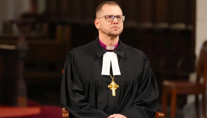 Archbishop of the Latvian Evangelical Lutheran Church Rinalds Grants. Photo: Edijs Pālens/LETA