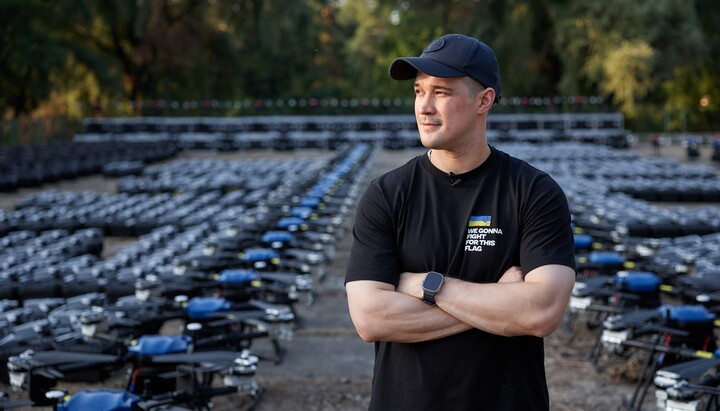 Fedorov believes that there is definitely God in his work on producing killer drones. Photo: rubryka