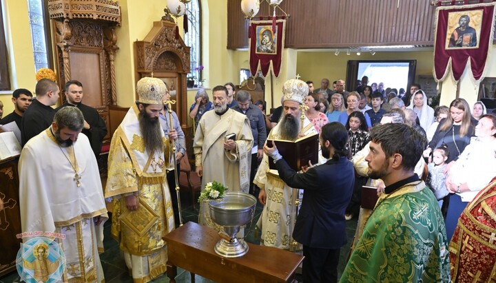 Patriarch Daniel of Bulgaria led the Liturgy and the rite of renewal in the Church of St. Nicholas the Wonderworker in Sofia, September 21, 2025. Photo: Sofia Metropolis