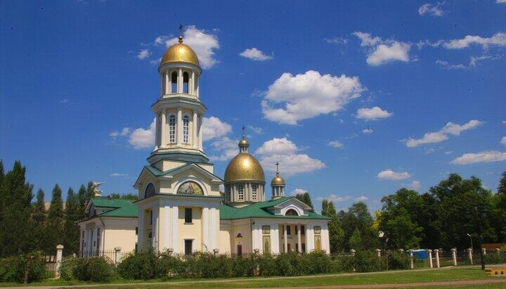 Кафедральный собор УПЦ в Запорожье. Фото: Запорожская епархия