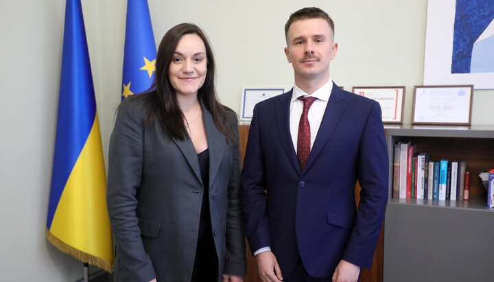 Berezhna and Verbytsky. Photo: Berezhna’s Facebook