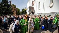 В Одесі тисячі вірян УПЦ вшанували пам'ять преподобного Кукші
