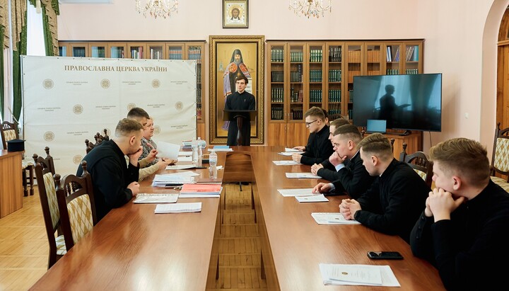 Event at Kyiv Orthodox Theological Academy. Photo: KPBA press service