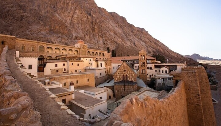 Mănăstirea Sfintei Ecaterina de pe Sinai. Fotografie: Romfea.gr