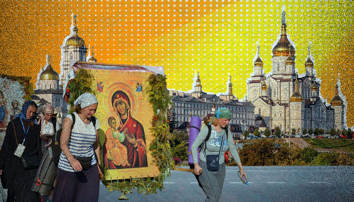 Поток верующих на святую Почаевскую гору не уменьшается. Фото: СПЖ