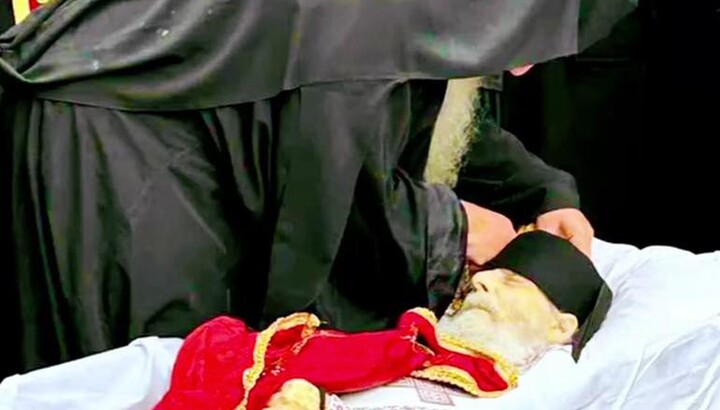 Metropolitan Chrysostomos of Rodostol reposes on Mount Athos