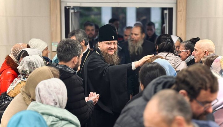 Metropolitan Theodosiy in Vinnytsia. Photo: Vinnytsia Eparchy Press Service