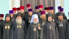 UOC bishop addresses believers over threat of cathedral seizure in Volodymyr