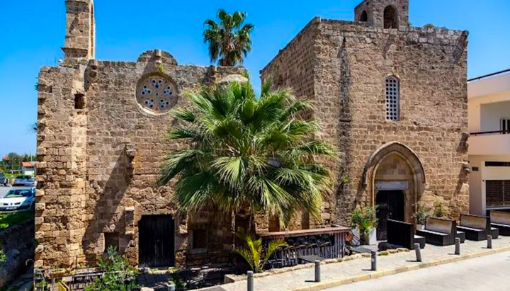 Photo: The Church of St. John in Famagusta, Northern Cyprus, converted into a café-bar. Source: Orthodoxia News Agency