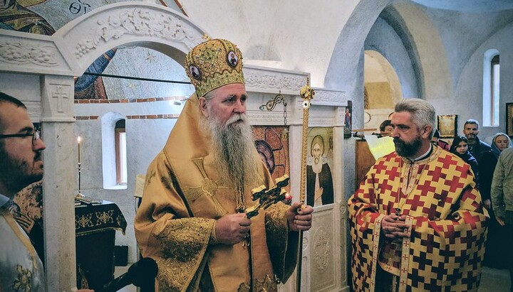 Metropolitan Joanikije. Photo: Press Service of the Montenegrin Metropolis