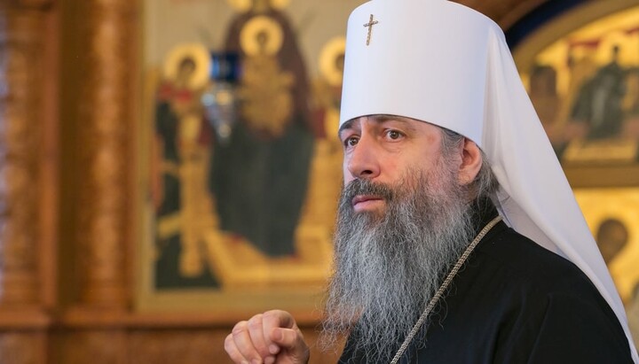 Μητροπολίτης Αρσένιος. Φωτογραφία: Σβιατογκόρσκαγια Λαύρα