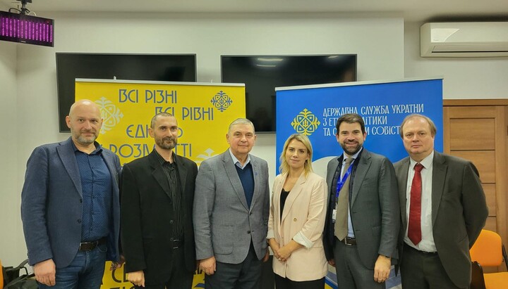 Meeting between representatives of the State Service of Ukraine for Ethnopolitics and Freedom of Conscience (DESS) and the PACE delegation. Photo: DESS press service
