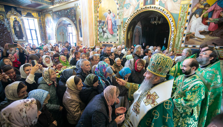Μακαριώτατος Μητροπολίτης Ονούφριος. Φωτογραφία: Ουκρανική Ορθόδοξη Εκκλησία (УПЦ)