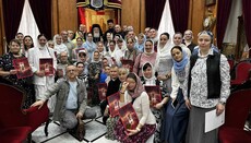 Pelerini din Bucovina l-au vizitat pe Patriarhul Ierusalimului