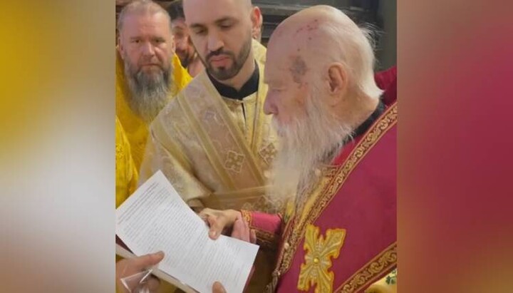 Filaret writes a “spiritual testament”