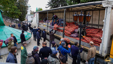 Chernivtsi Eparchy delivers 27 tons of humanitarian aid to Donbas