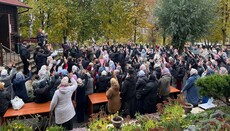 В Вышгороде Пантелеимоновская община проголосовала за верность УПЦ