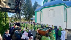 Khust Eparchy commemorates locally venerated saints Sts Job and Alexius