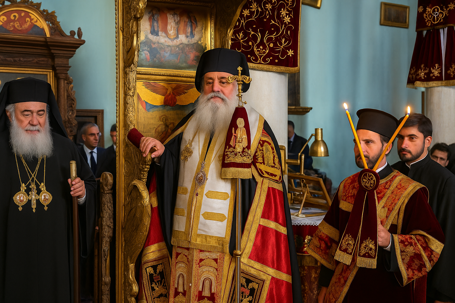 La Mănăstirea Sfânta Ecaterina a avut loc întronizarea arhiepiscopului de Sinai