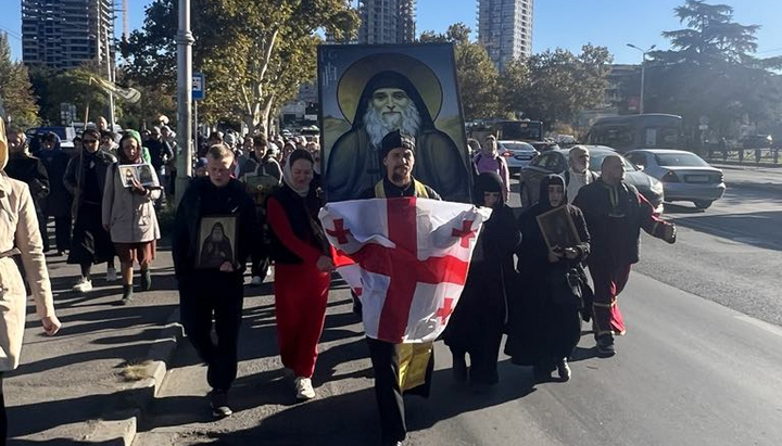 In Georgia, cross procession to commemorate St. Gabriel (Urgebadze) held