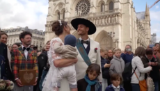 В Нотр-Дам-де-Пари впервые за 30 лет провели венчание