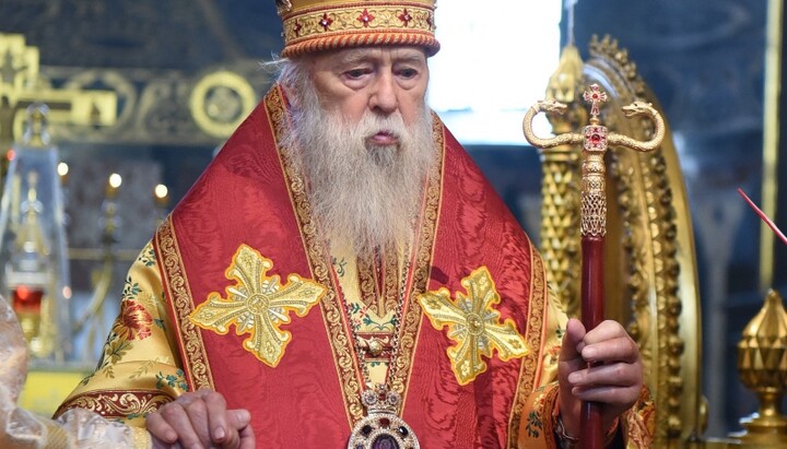 Video appears online showing Filaret signing his “spiritual testament”