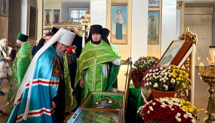 UOC celebrates anniversary of uncovering relics of St. Eutropia of Kherson