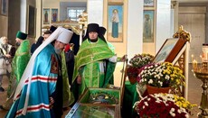 În cadrul Bisericii Ortodoxe Ucrainene a fost sărbătorită aniversarea aflării moaștelor preacuvioasei Eutropia din Herson