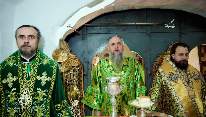 Dumenko in the Lavra's Near Caves. Photo: OCU
