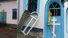 In Mezhova, Dormition Church of UOC damaged by shelling