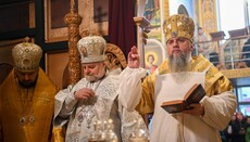 У Піщаному Думенко «освятив» храм, відібраний в УПЦ