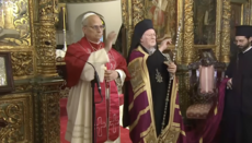 Pope Leo commemorated before Patriarch Bartholomew during moleben at Phanar