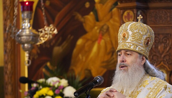 Митрополит Арсений. Фото: Святогорская лавра