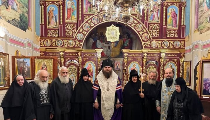 Архієпископ Амвросій звершив чернечий постриг у Княжичах. Фото: Преображенський монастир