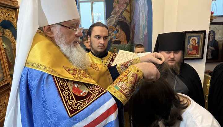 Постриг в Іоанно-Богословському чоловічому монастирі с. Сільце. Фото: Мукачівська єпархія