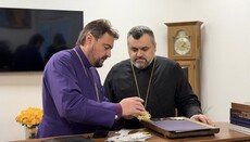 Чешский епископ принял в своей резиденции Драбинко