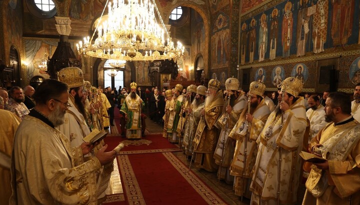 Patriarch Daniel of Bulgaria led the celebrations in Sofia. Photo: orthodoxianewsagency