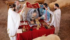 În Iordania, într-un templu creștin din secolul al III-lea, pentru prima dată a fost săvârșită Liturghia
