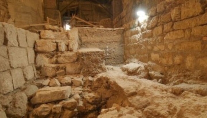 Excavații ale zidului din Ierusalim. Foto: Autoritatea pentru Antichități din Israel